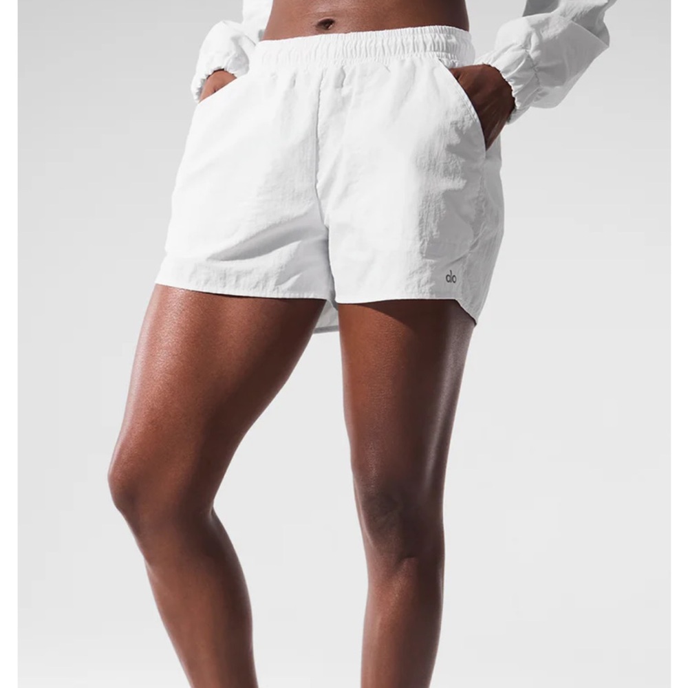 ALO Yoga Alumni Short White